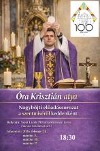 Óra Krisztián atya előadás sorozata a szentmiséről